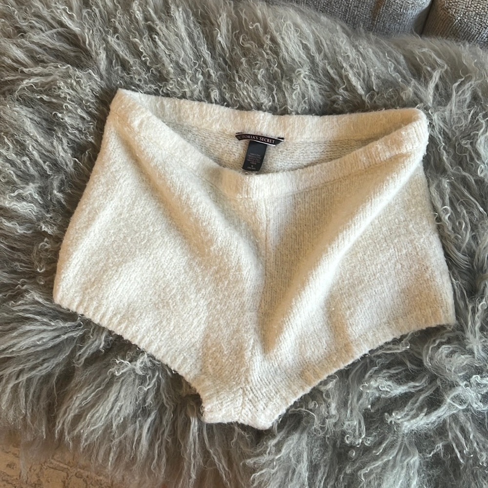 Victoria's Secret Sherpa Cheeky Lounge Shorts